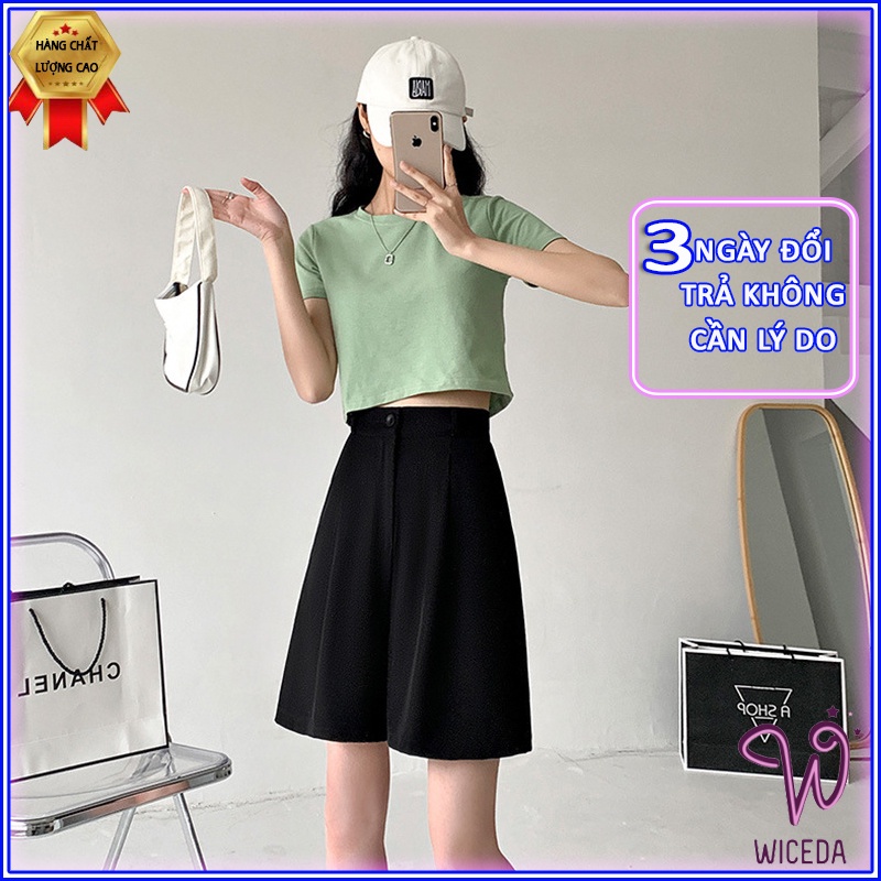 Quần lửng nữ,quần short ngố nữ chất tuyết mưa dày dặn ( K02 ) | BigBuy360 - bigbuy360.vn