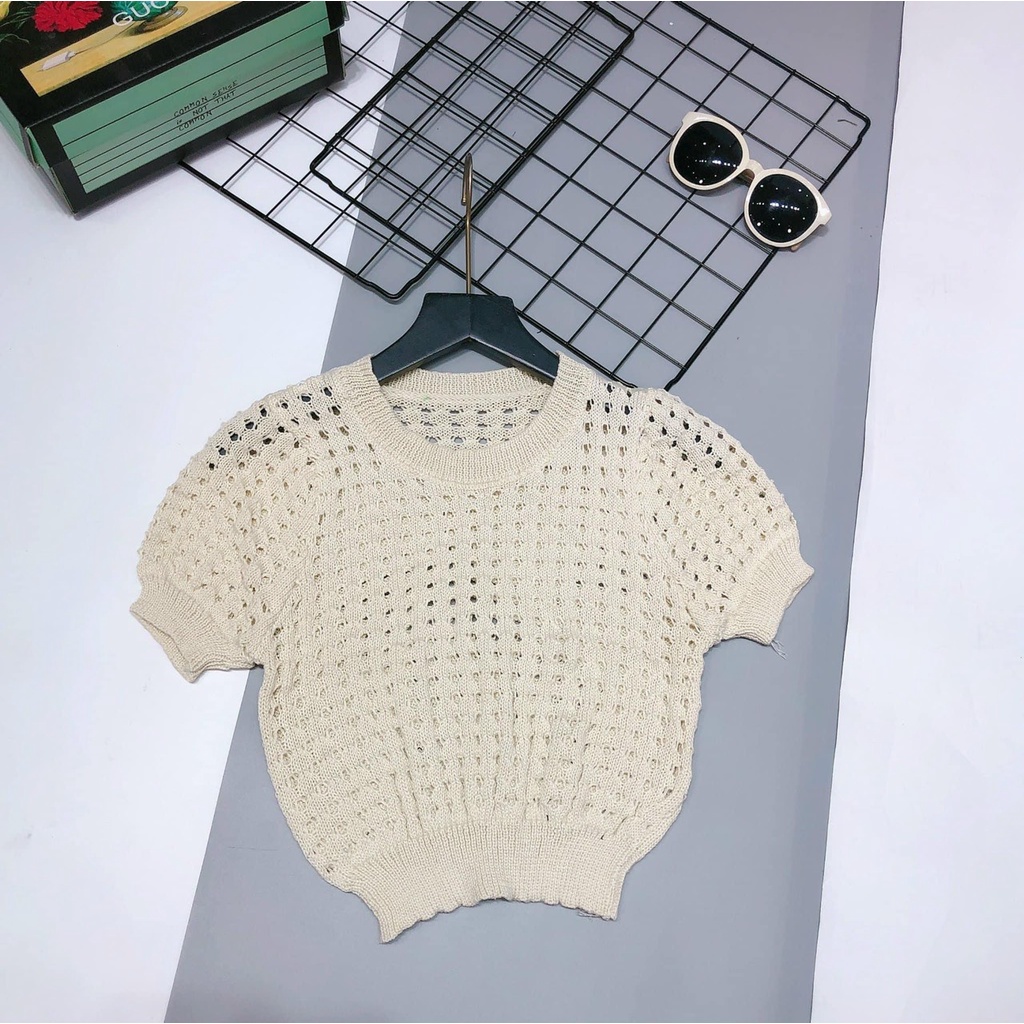 Áo Lưới Mặc Ngoài Ngắn Tay CHIDU - TA049