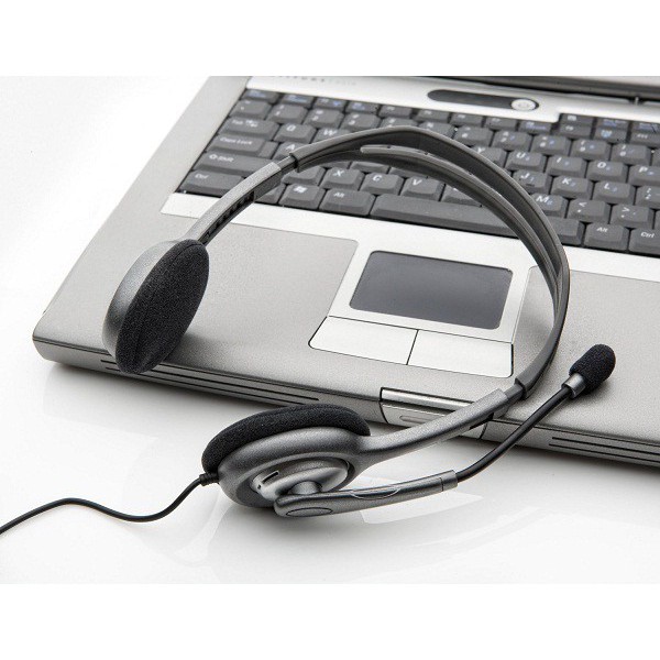 Tai Nghe Chụp Tai Logitech H110 - Hàng Chính Hãng
