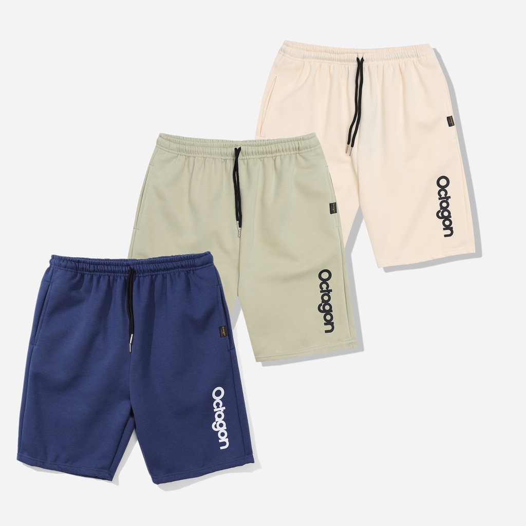 QUẦN OCTAGON ESSENTIAL MÀU XANH NAVY FORM OVERSIZE