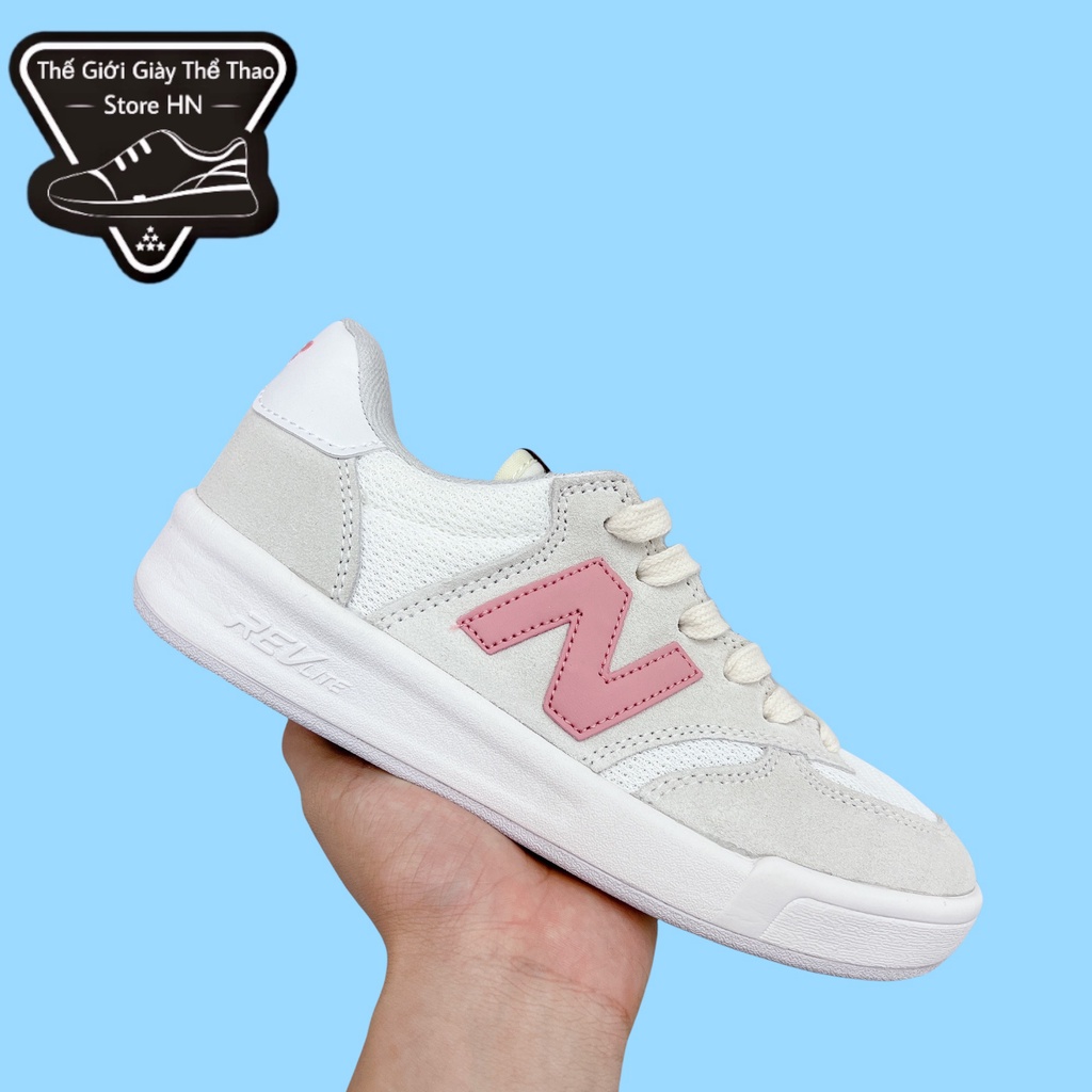 Giày newbalance Crt300 xám Hồng nữ full bill box 1.1