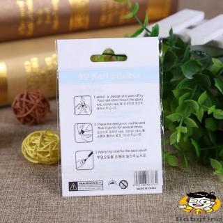 Sticker Hoạt Hình Dán Móng Tay Cho Bé