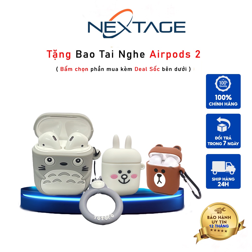Tai Nghe Bluetooth A2 Bản Cao Cấp - Đầy Đủ Chức Năng - Định Vị - Có Mic - Đổi Tên - Cảm Biến Đa Điểm -Chính Hãng NEXTAGE