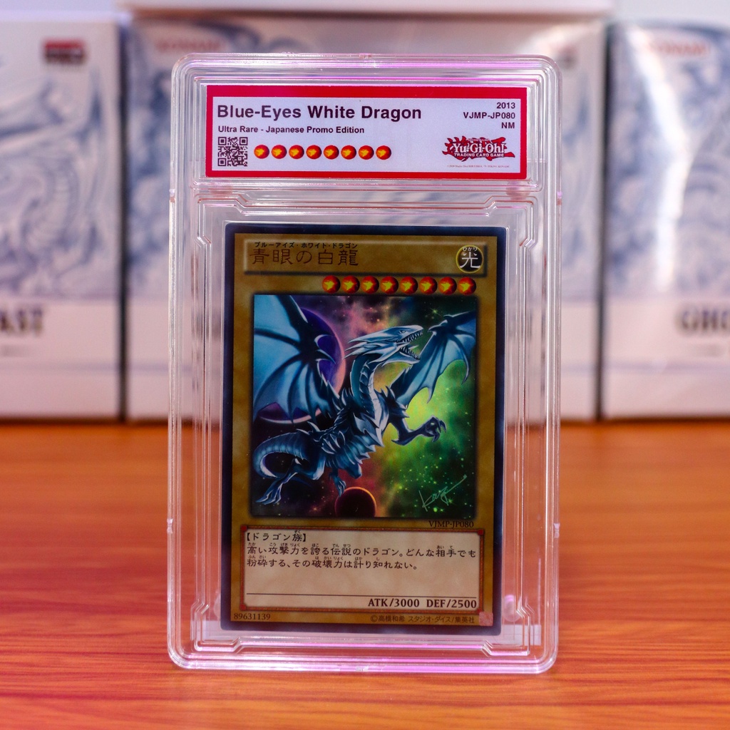 🌟CHÍNH HÃNG🌟 Bài Yugioh Blue-Eyes White Dragon Rồng Trắng Mắt Xanh - VJMP-JP080 - Ultra Rare