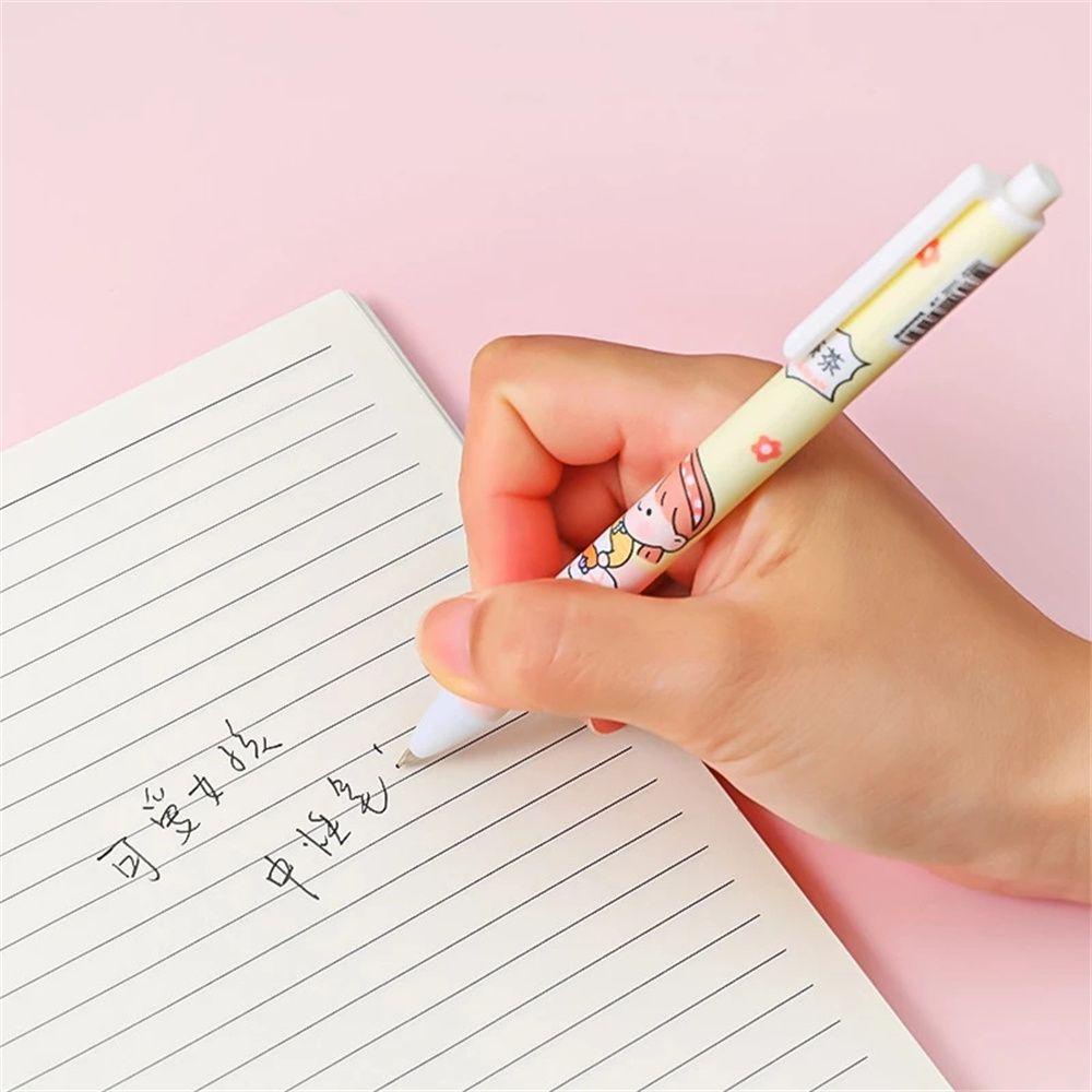 Bút Mực Gel Ngòi 0.5mm Kiểu Dáng Xinh Xắn Chất Lượng Cao