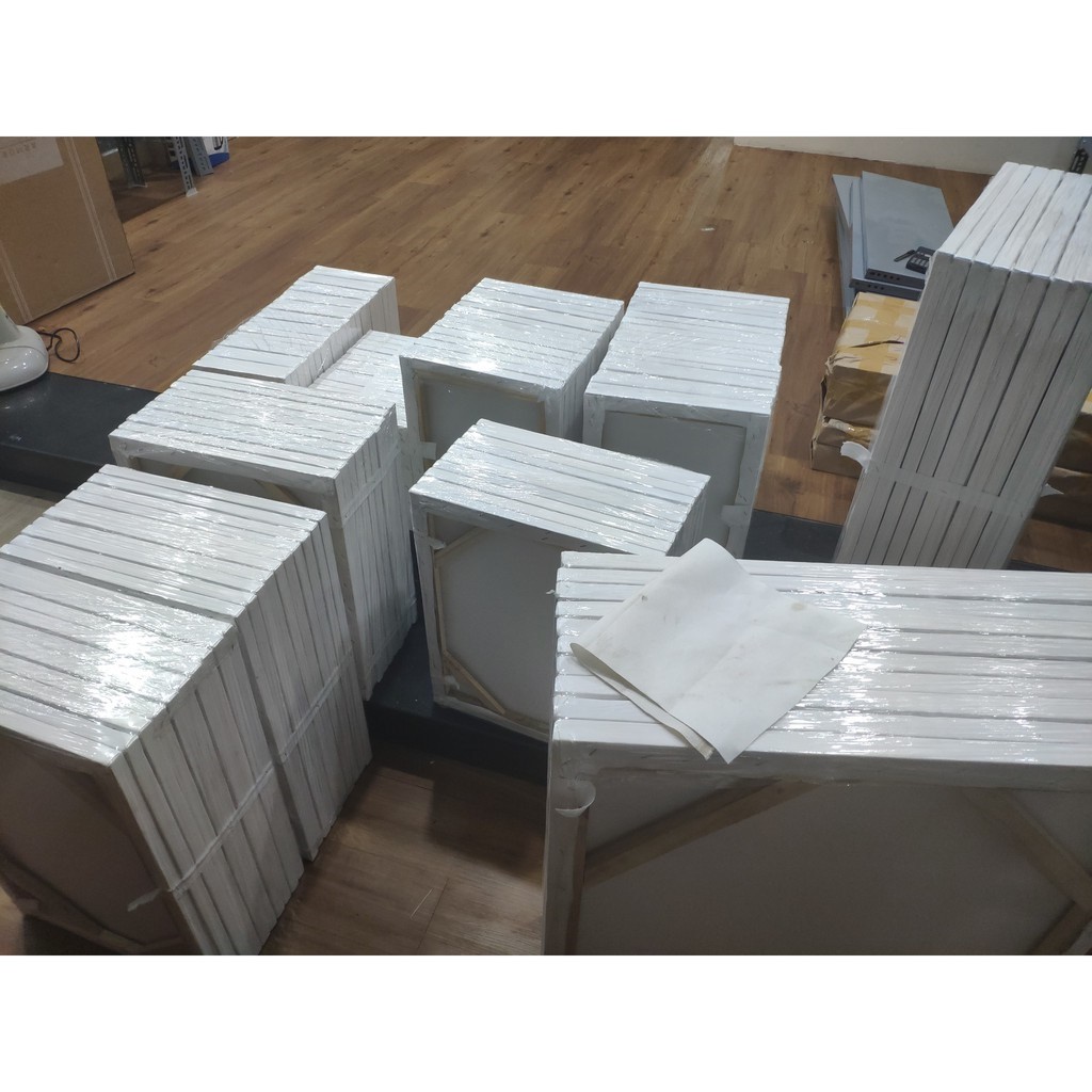 Toan Vẽ Tranh, Khung Vẽ Tranh Sơn Dầu , Màu Nước , Màu Acrylic Vải Canvas Căng Sẵn Nhiều Kích Thước