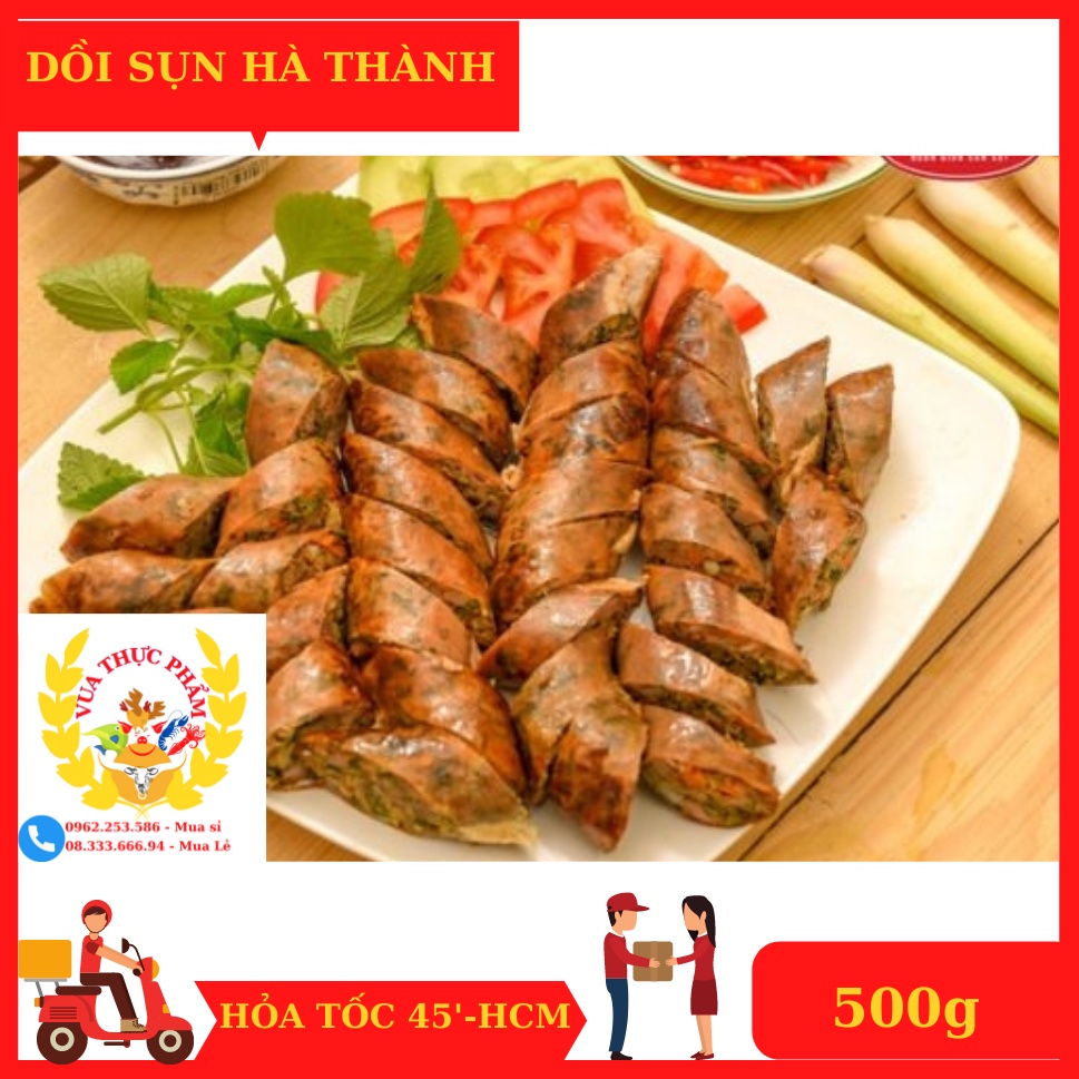 38k 500g dồi sụn hà thành] RẺ NHẤT SHOPEE DỒI SỤN NON HÀ THÀNH [Giao Hỏa Tốc HCM)