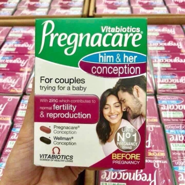 Sản phẩm Pregnacare him & her conception