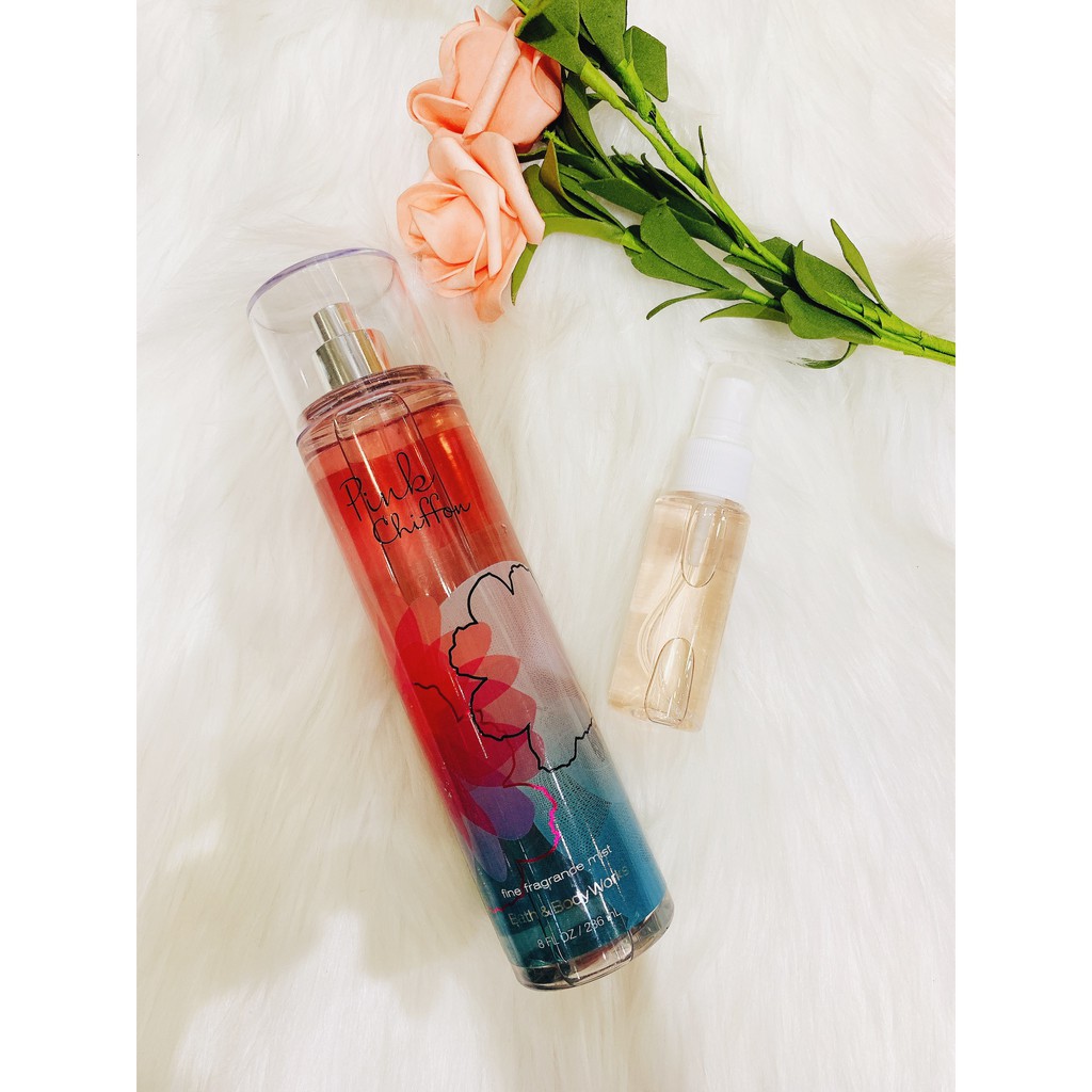 (33ML)XỊT THƠM BATH&BODYWORKS PINK CHIFFON