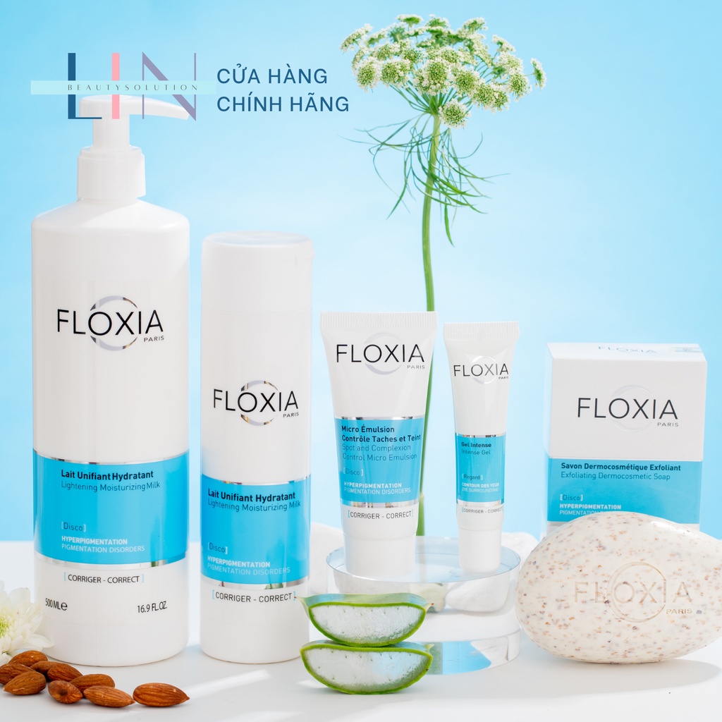 FLOXIA SPOT AND COMPLEXION CONTROL MICRO EMULSION  Kem dưỡng nám, ngăn ngừa và làm mờ các vết thâm nám.