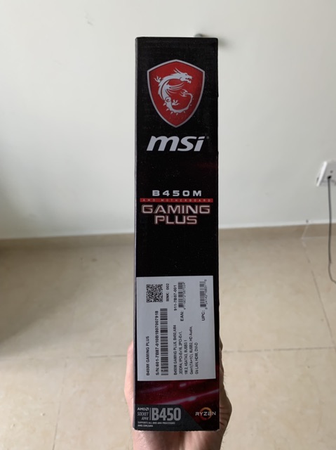 MAIN MSI B450M BAZOOKA, NEW FULLBOX NGUYÊN SEAL, BH 36 THÁNG