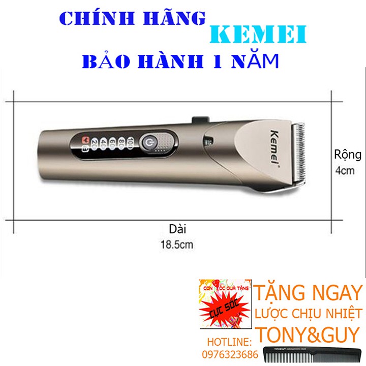 Tông Đơ Cắt Tóc Cho Bé Kemei 1627 - Dụng Cụ Cắt Tóc Cho Bé Và Gia Đình Rất An Toàn Tiện Lợi