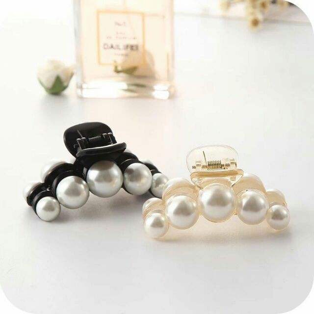Kẹp tóc ngọc trai cao cấp