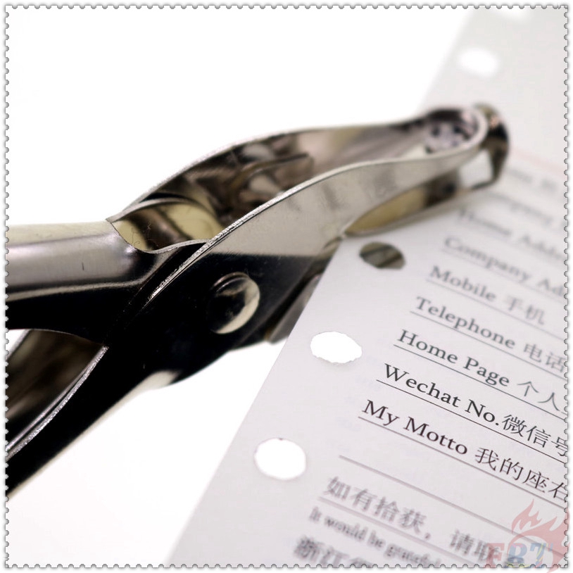 ▶ Hole Punchers ◀ 1Pc Metal Single Hole Puncher Scrapbooking Punches Office School Supplies