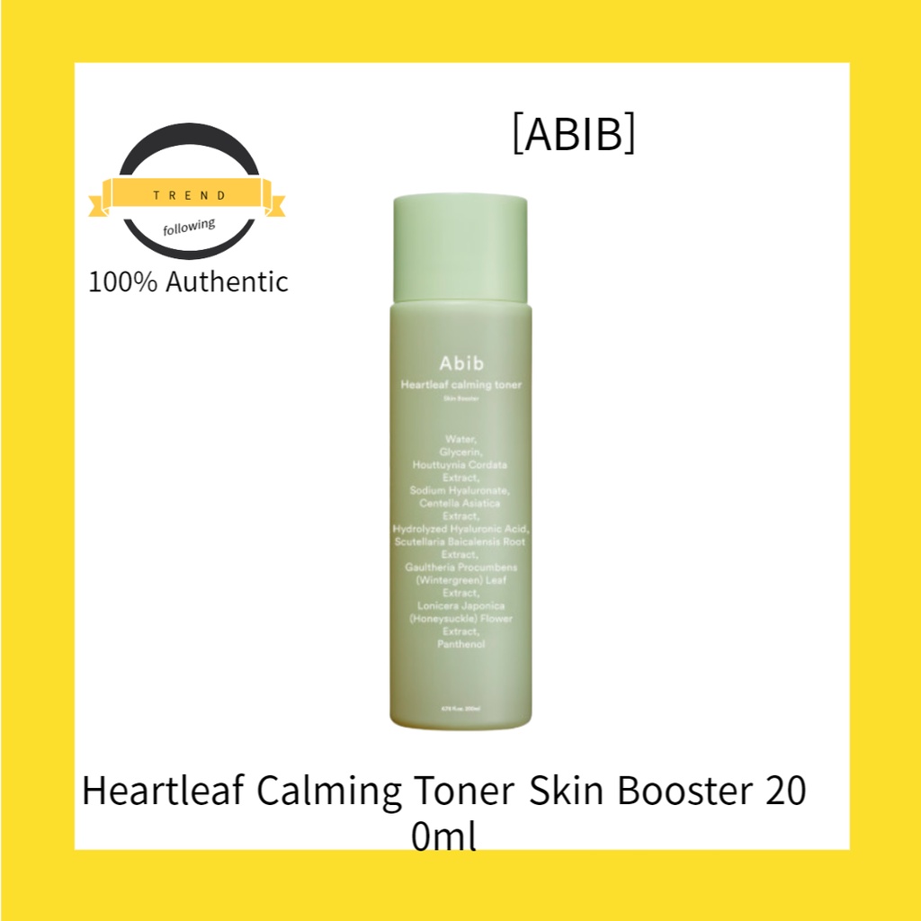 [ABIB] Kem dưỡng da Heartleaf Calming Toner Booster 200ml