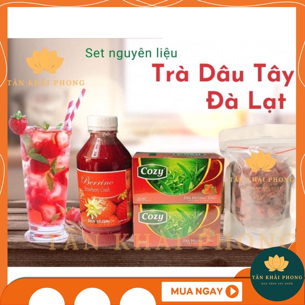 SET TRÀ DÂU TÂY ĐÀ LẠT