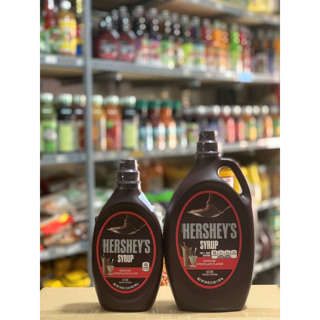CHOCOLATE Hershey's Syrup 1.36KG VS 680G