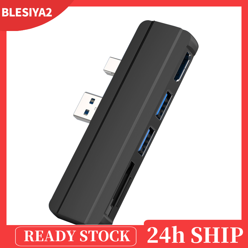 (Hàng Mới Về) Đầu Đọc Thẻ Tf 5 Trong 1 Usb Hub Cho Máy Surface Pro 3 Laptop | BigBuy360 - bigbuy360.vn