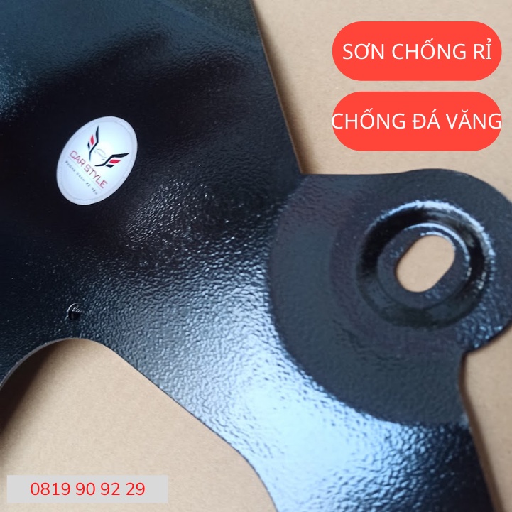 Tấm chắn bùn gầm xe ô tô Toyota Veloz/ Raize/ Avanza 2023 ốp gầm sơn chống rỉ chắn gầm oto chống đá văng tặng ốc Inox