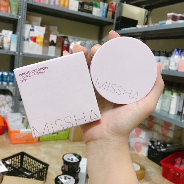 [New 2018] Phấn nước Missha Magic Cushion Cover Lasting SPF 50+ PA+++