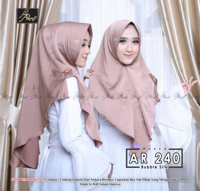 Ar Rafi Store Rafi Store Ar 240 Khimar Kancing Ar Rafi Store