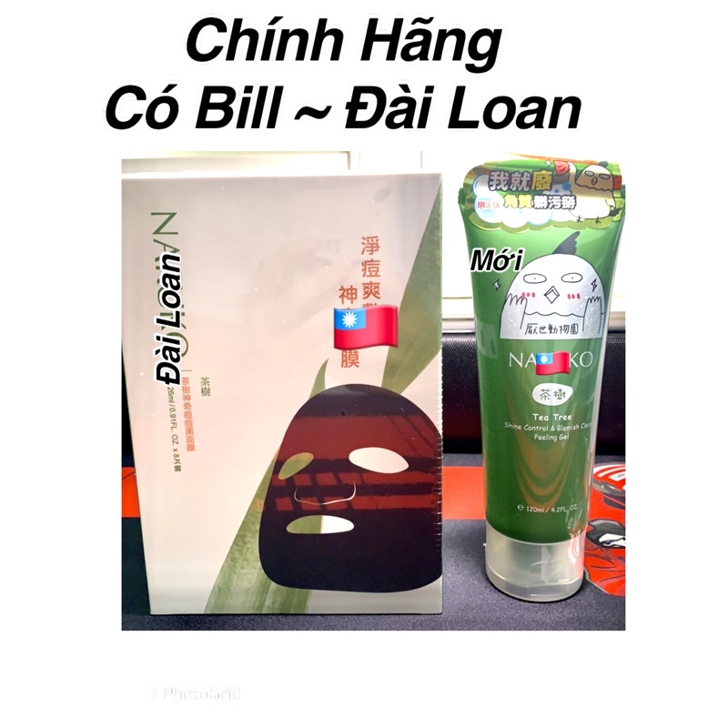 Mặt nạ tràm trà và tẩy tế bào chết tràm | BigBuy360 - bigbuy360.vn