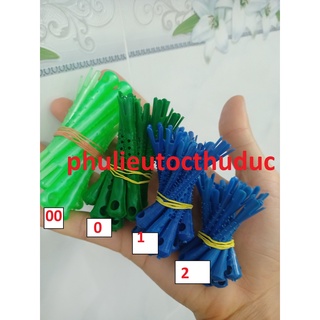 12 Trục Lô Uốn Xoăn Lạnh XƯƠNG GÀ, Xương Uốn Xoăn Tay Nhiều Size - phụ liệu tóc Thủ Đức