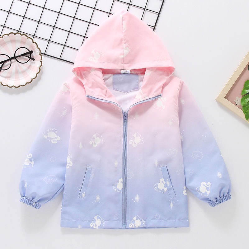 Áo Khoác Gió Loang Màu MD236/MD235C Cho Bé Gái - Jumping Beans Official Store