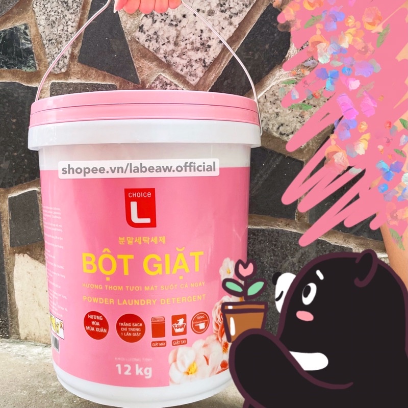 Bột giặt SOFFY 12KG công nghệ Hàn Quốc của Choice L Lotte