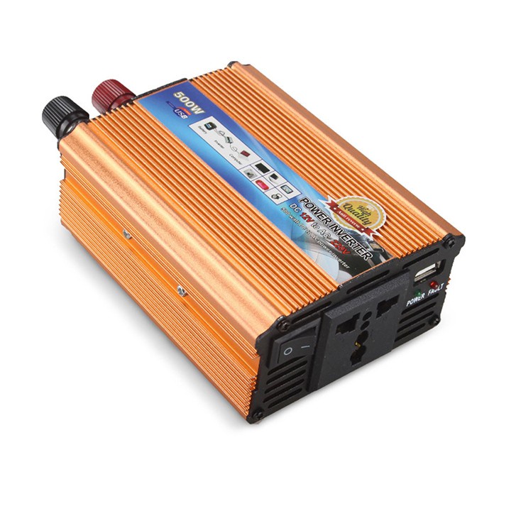 Bộ Kích Điện Inverter từ 12V Lên 220V 500W