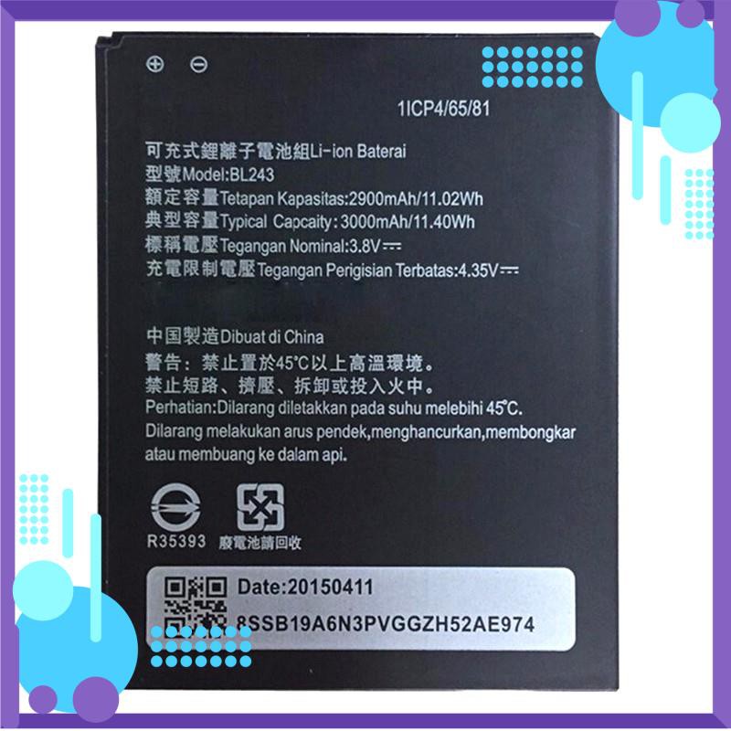 Đẹp rẻ  Pin Lenovo A7000, A7000 Plus (BL243)_Dung Lượng 3000mAh