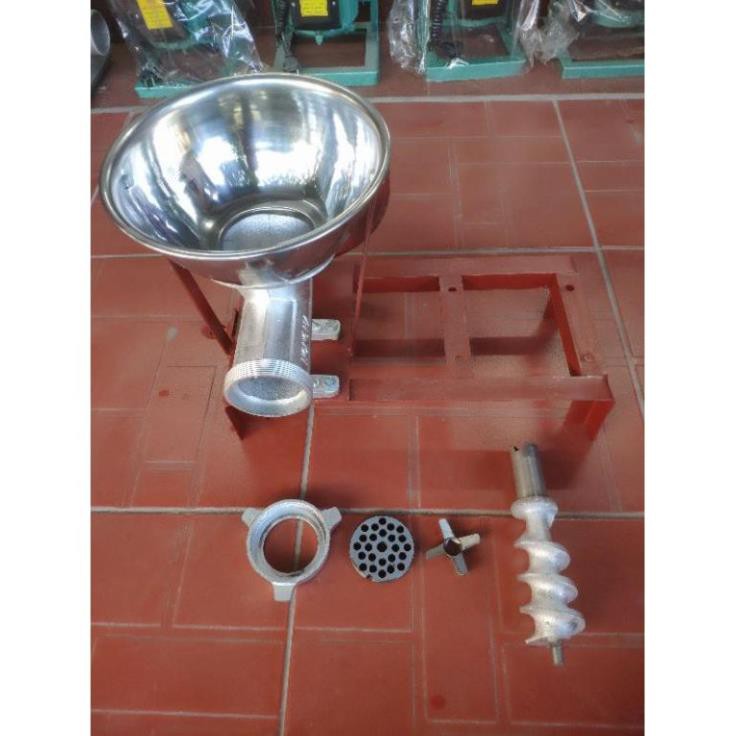 Đầu Máy Xay Thịt- Xương- Cua Cối 12 Liền Bệ