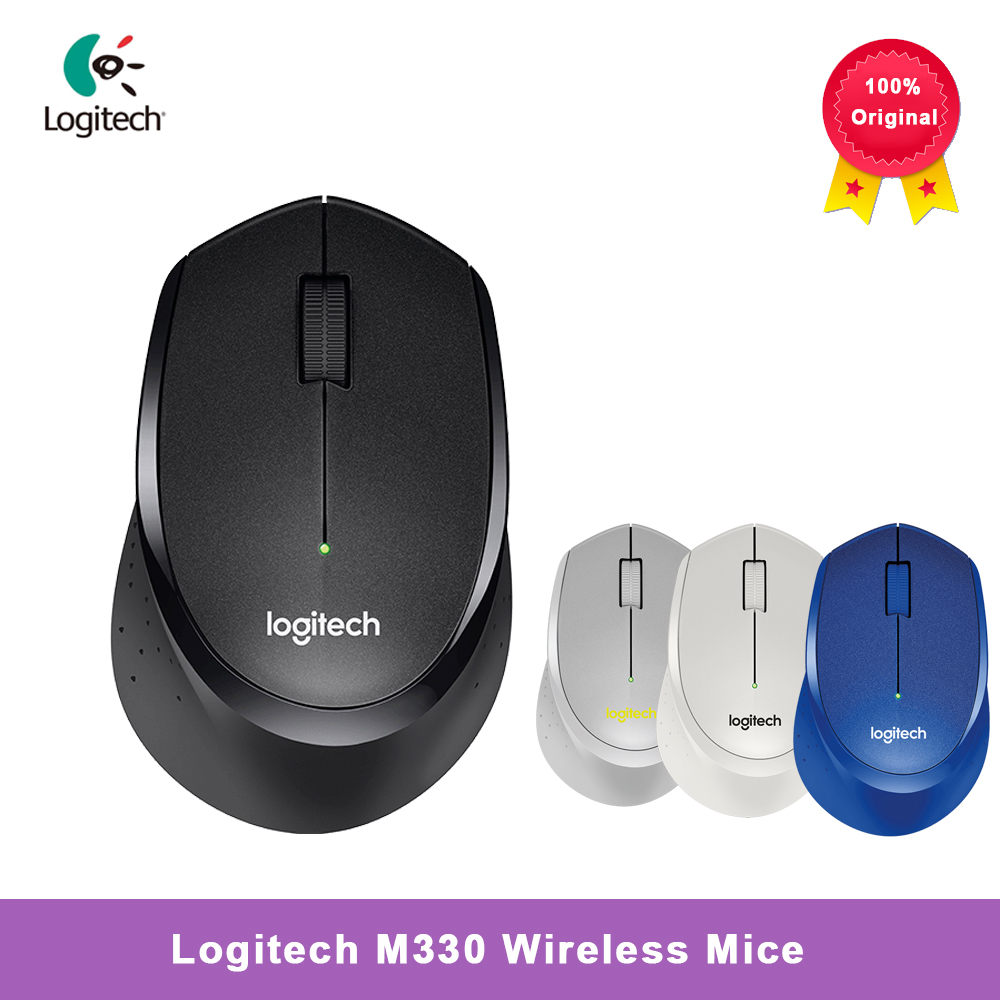 Chuột Chơi Game Không Dây USB Logitech M330 2.4ghz 1000dpi Chất Lượng Cao