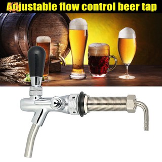 Vòi rót bia dài G5/8 bằng chrome mạ chống rỉ