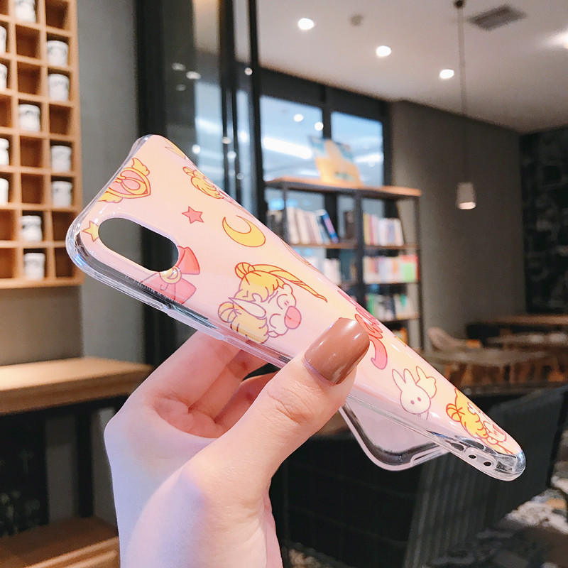 SAILOR MOON Ốp Lưng Silicone Họa Tiết Hoạt Hình Thủy Thủ Mặt Trăng Thời Trang Cho Iphone7 / 8 Iphone 7plus / 8plus Iphone X Xs Xr Xsmax Iphone 11 11pro 11promax Iphone 12 12pro 12promax 12mini