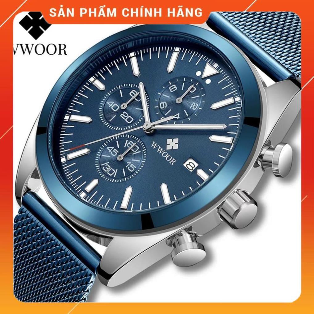 Hàng Cao Cấp -  đồng hồ -WOOR 838 -Nam -hàng nhật size42mm - lỗi 1 đổi 1 | BigBuy360 - bigbuy360.vn