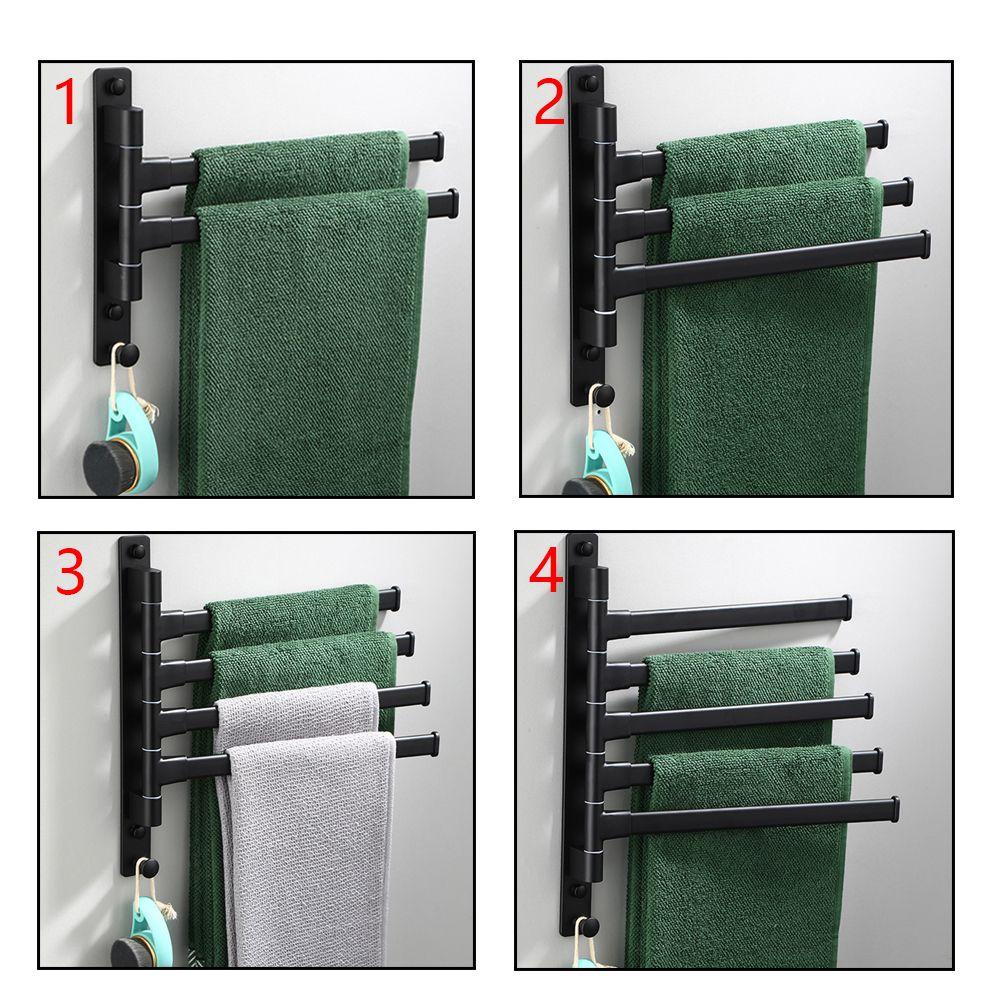Giá Đỡ Treo Khăn Tắm 2 / 3 / 4 / 5 Ô Tiện Dụng Cho Phòng Tắm