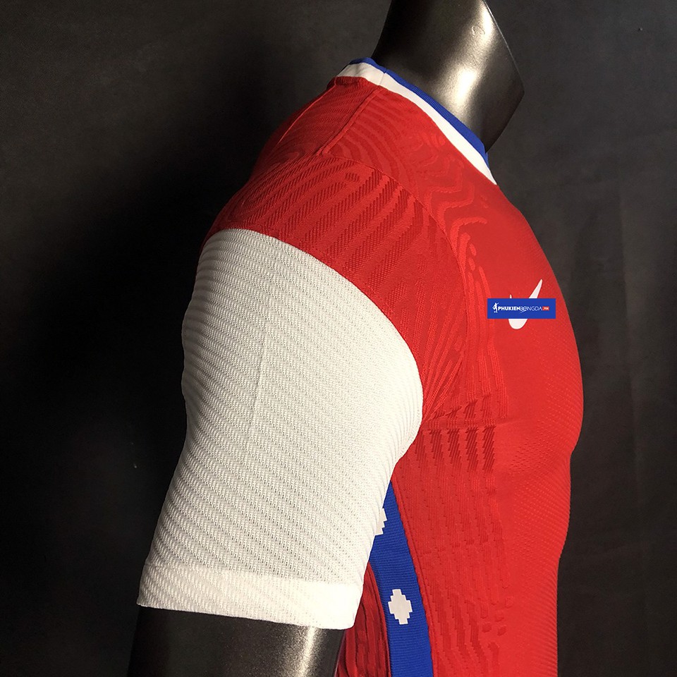 Áo đội tuyển Chile đỏ Copa America 2020-2021, áo tuyển Chile Copa America sân nhà 2021 đỏ SF