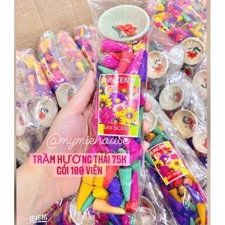 TRẦM HƯƠNG THÁI LAN - GÓI 100 VIÊN KÈM CHÉN