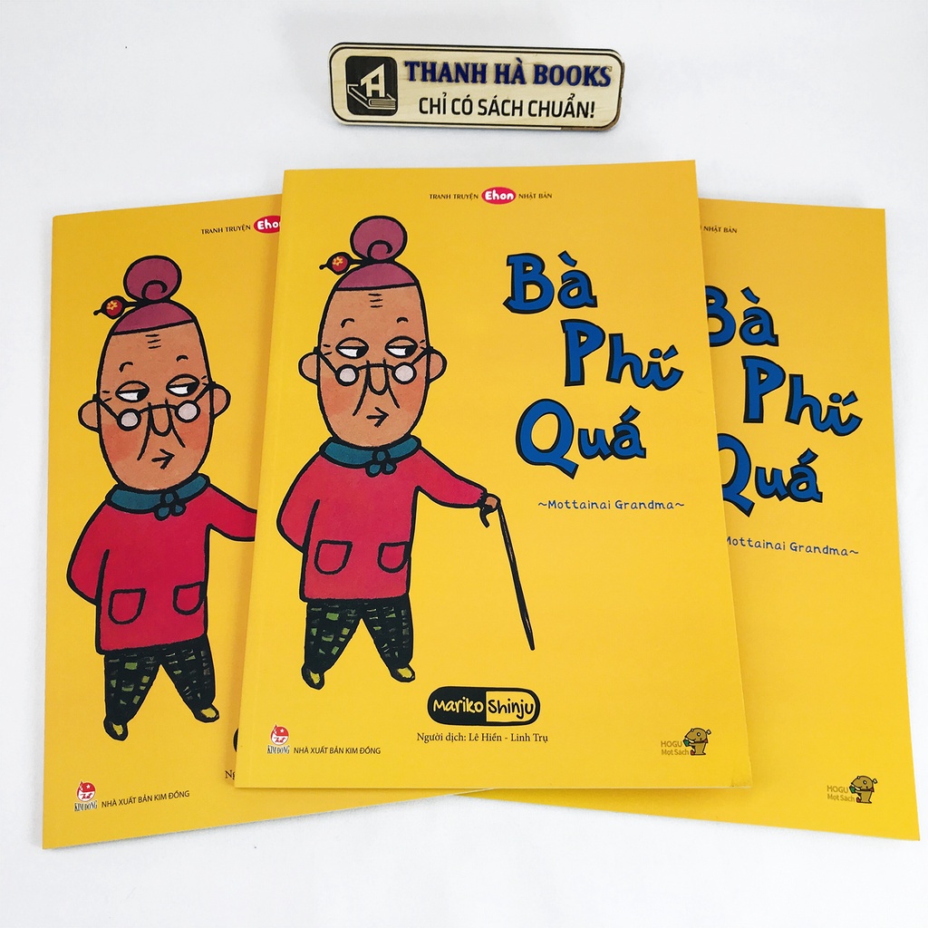 Sách - Tranh Truyện Ehon Nhật Bản - Bà Phí Quá - Ehon cho bé từ 2-6 tuổi (Bộ 3 quyển, lẻ tùy chọn)