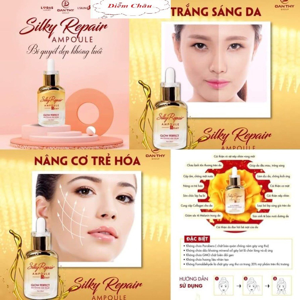 Huyết thanh tơ tầm - Serum Lodas Skin