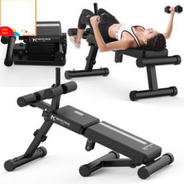 [TẶNG BỘ CHỐNG ĐẨY]Ghế tập gym săn cơ bụng nhiều tư thế tập thể dục thể thao tại nhà gd182-181