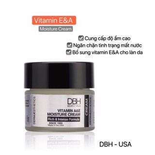 Kem dưỡng Vitamin A&E DBH 10ml