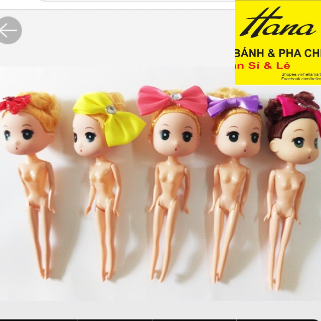 Búp bê trang trí bánh kem 17cm