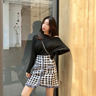 Áo dệt kim trễ vai Thái Lan cực chất