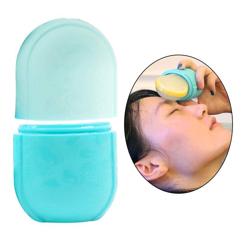 Khay Silicone Làm Đá Viên Mát Xa Nâng Cơ Mặt