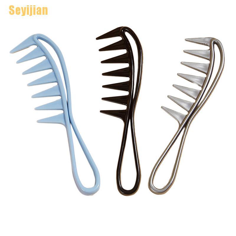 Lược Nhựa Chải Tóc Xoăn Hình Cá Mập Chuyên Dụng Cho Salon
