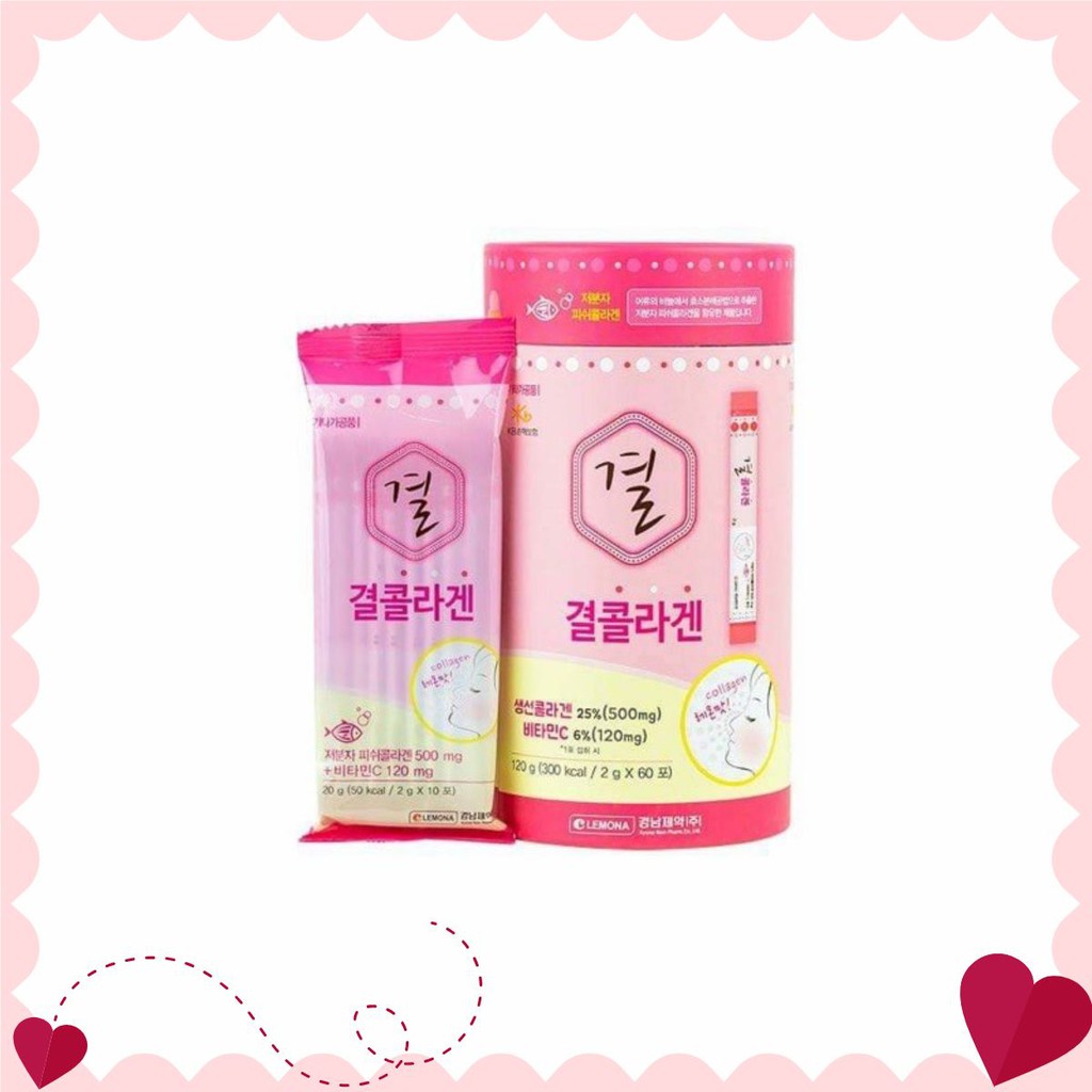 Collagen Lemona Hàn Quốc 🌸 Freeship 🌸 Bột Uống Collagen Đẹp Da Lemona Hàn Quốc
