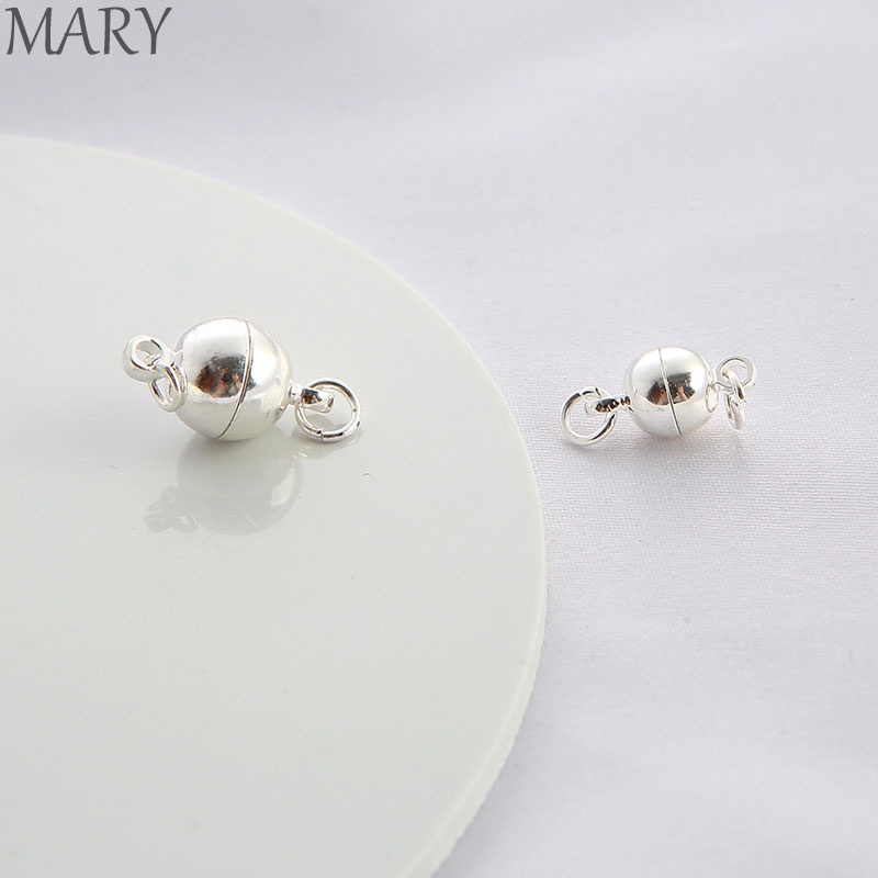 Khóa Nam Châm Mạ Bạc Nhiều Màu Sắc Dùng Làm Trang Sức Thủ Công