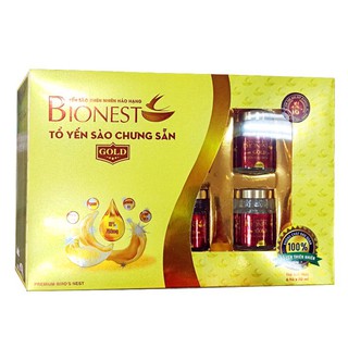 Yến sào Bionest Gold cao cấp - hộp quà tặng 6lọ
